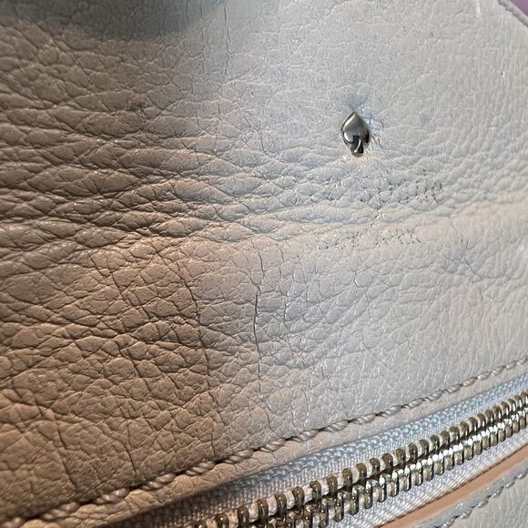 KATE SPADE Leather Crossbody Purse Cobble Hill Tenley Handbag Tan Minimalist - Picture 3 of 16